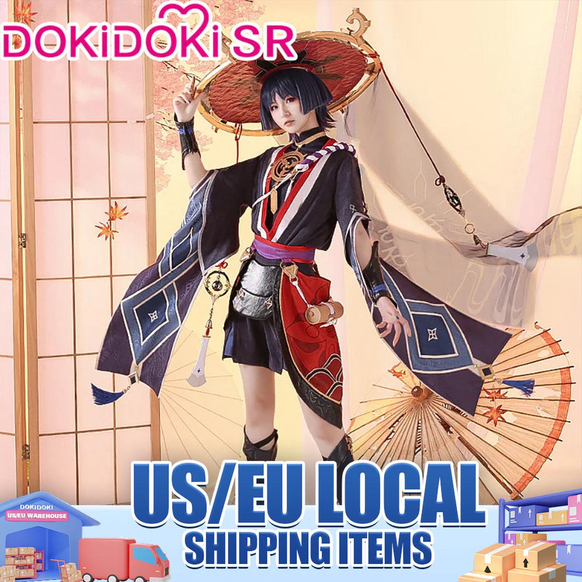 US LOCAL SHIPPING DokiDoki-SR Game Genshin Impact Scaramouche Cosplay Costume Wig