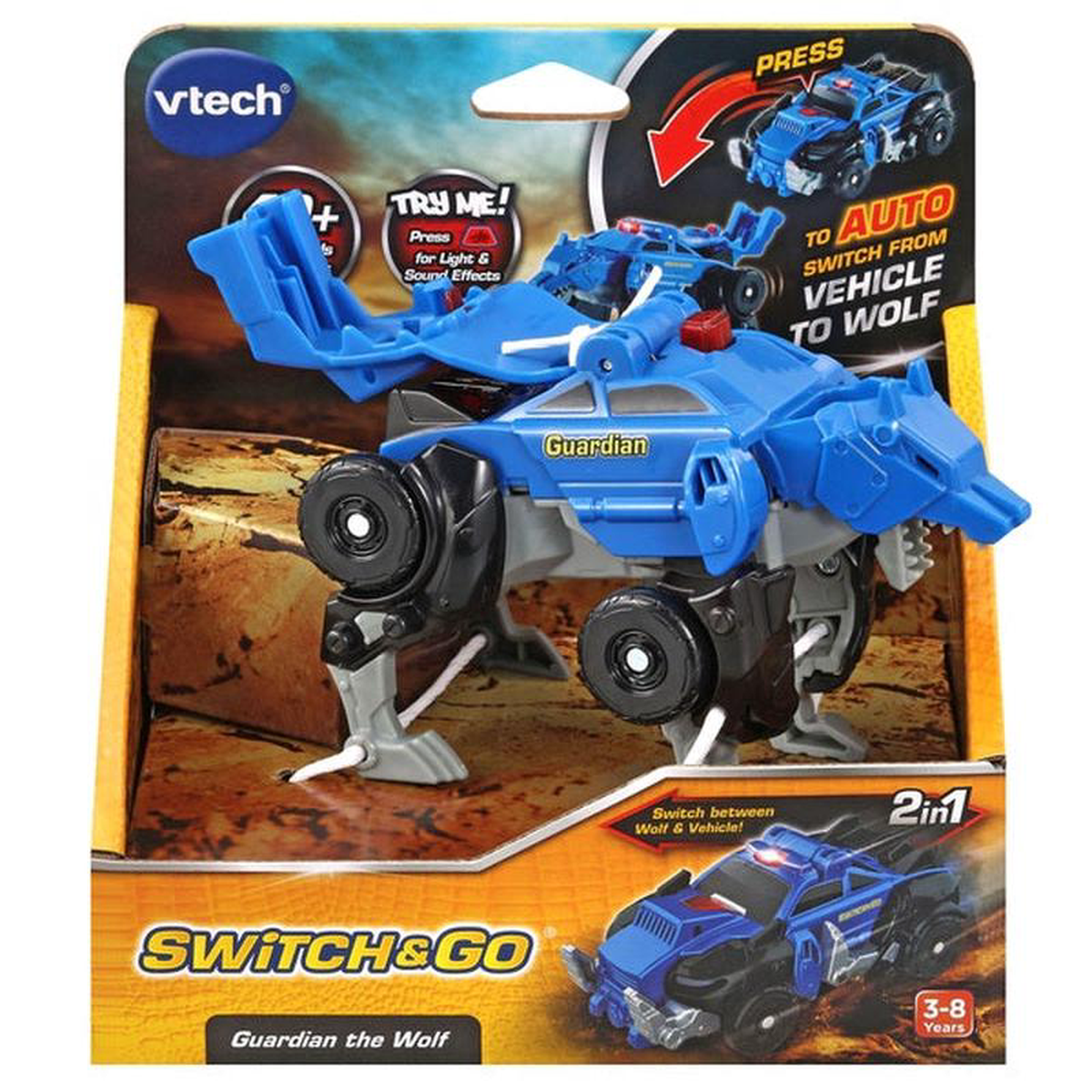 VTech Switch 038 Go Guardian The Wolf