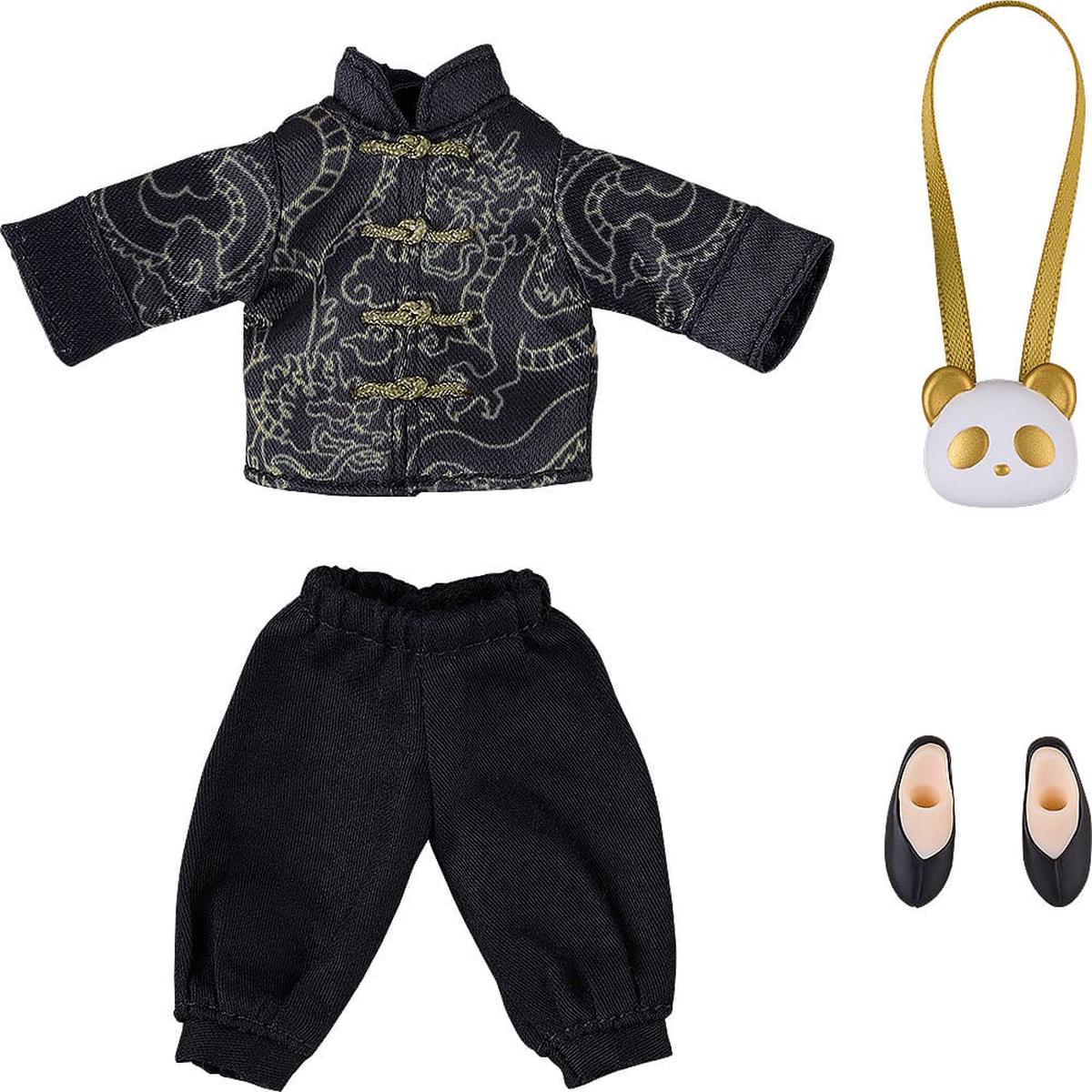 Original Character Accessories for Nendoroid Doll Figures Outfit Set Short Length Chinese Outfit (Dragon)