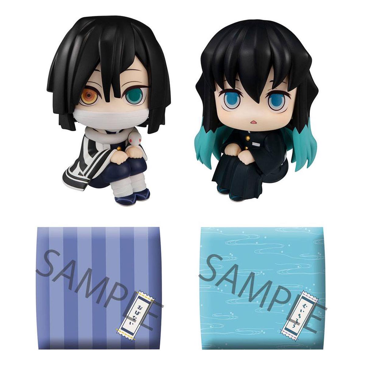 Demon Slayer Kimetsu no Yaiba Look Up PVC Statues Iguro Obanai Tokitou Muichirou Limited Ver 11cm