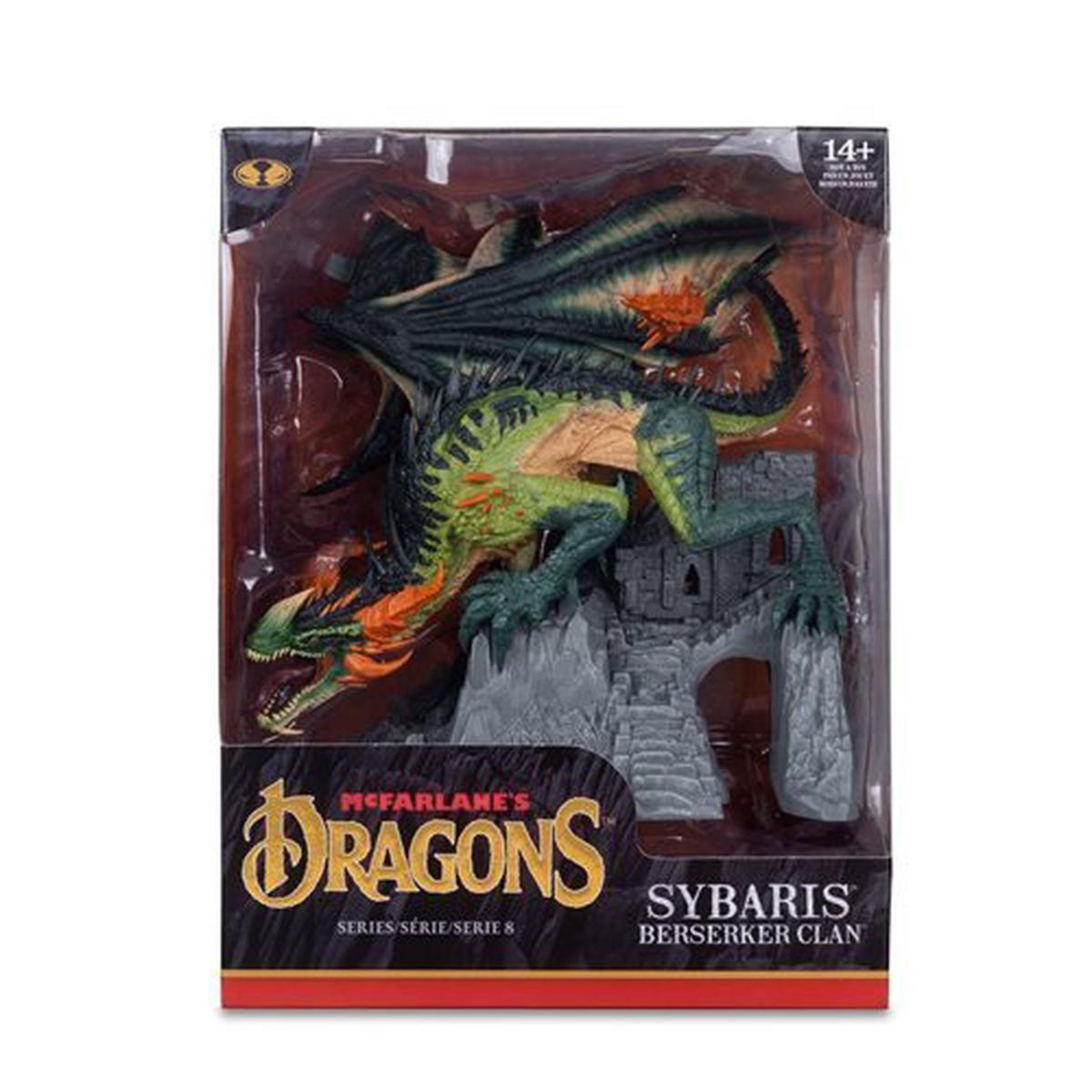 McFarlane Toys McFarlanes Dragons Series 8 Sybaris Berserker Clan 11-Inch Statue