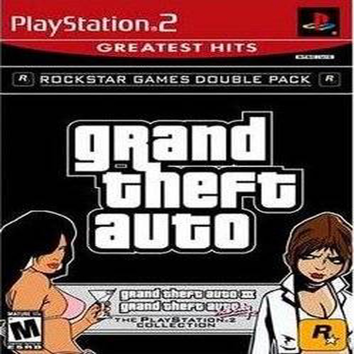 Grand Theft Auto Double Pack (III Vice City) - Playstation 2 Pre-Played